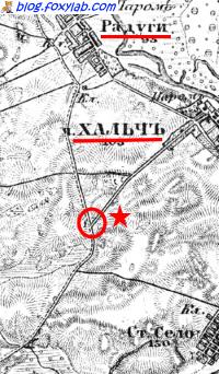 карта (Хальч, Старое Село)